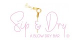 Sip And Dry Blow Bar