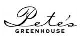 Pete's Greenhouse