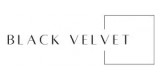Black Velvet Shoes