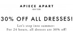 Apiece Apart discount code