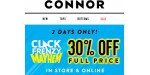 Connor discount code