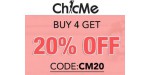 Chic Me discount code