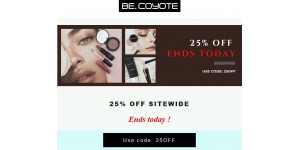 Be Coyote coupon code
