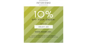 Interismo coupon code