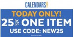 Calendars discount code