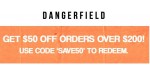 Dangerfield discount code