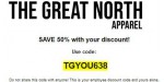 The Great North discount code