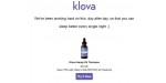 Klova discount code