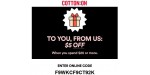 Cotton On discount code