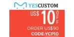 YesCustom discount code