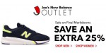 Joes New Balance Outlet discount code