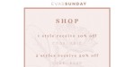 Evas Sunday discount code
