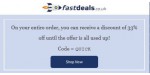 Fast Deals discount code