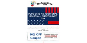 The Paint Store coupon code