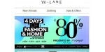 W Lane discount code