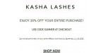Kasha Lashes discount code