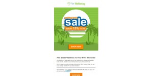 Pet Wellbeing coupon code