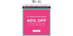 You + All discount code