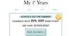 My 1st Years discount code