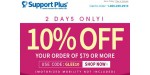Support Plus discount code