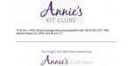 Annie discount code