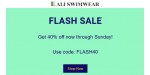Kali Swimwear discount code