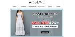 Rosewe discount code