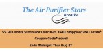 The Air Purifier Store discount code