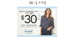 W Lane discount code