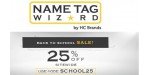 Name Tag Wizard discount code
