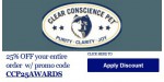 Clear Conscience Pet discount code