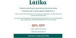 Latika discount code