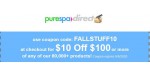 Pure Spa Direct discount code