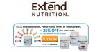 Extend Nutrition discount code