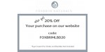 Foxbrim Naturals coupon code