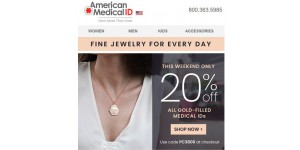 American Medical ID coupon code