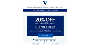 The Vitamin Shoppe coupon code