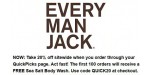 Every Man Jack discount code