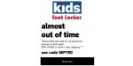 Kids Foot Locker discount code
