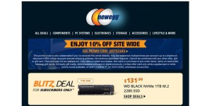 Newegg USA coupon code