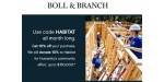 BOLL & BRANCH discount code