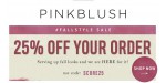 Pink Blush discount code