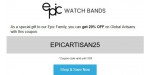 Epic Watch Bands discount code