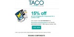 Taco Marine discount code