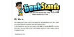 Geek Stands discount code