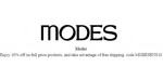Modes discount code