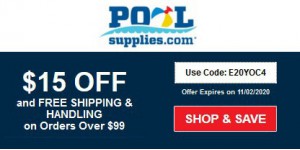 Pool Supplies coupon code
