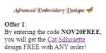 Advanced Embroidery discount code
