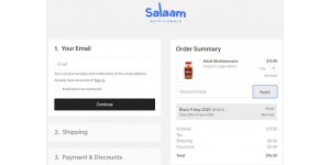 Salaam Nutritionals coupon code
