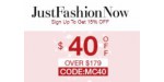 Just Fashion Now discount code